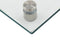 vidaXL - Spatscherm - keuken - 90x60 - cm - gehard - glas - transparant