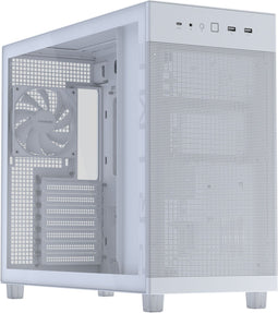 ASUS Prime AP303 - PC Behuizing - Tempered Glass - Wit
