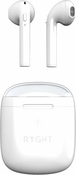 RYGHT DYPLO 2 In Ear oordopjes Bluetooth Wit Headset