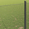 vidaXL - Gelaste - Draadhek - Grijs - 1.5x10 - m - Staal