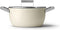 SMEG Kookpan - Ø 24 cm - RVS - Glazen deksel - Crème Mat