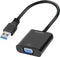 LogiLink UA0231 - USB / VGA Adapter - 1920x1080 bij 60 Hz - Zwart