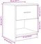 vidaXL - Nachtkastjes - 2 - st - met - lade - 40x34x50 - cm - sonoma - eikenkleurig