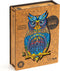 UNIDRAGON Houten Puzzel Voor Volwassenen Dier - Charmante Uil - 186 stukjes - Medium 21x35 cm