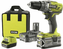 RYOBI ONE+ Boormachine 18 Volt - 2 accu's 2.0Ah & 4.0Ah - R18DD3-2415BS