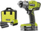 Ryobi R18IW3-120S ONE+ 18V Li-ion Accu slagmoersleutel set (1x 2.0ah accu) in tas - 400mm - 1/2''