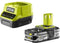 Ryobi RC18120-115 18V Li-Ion accu starterset (1x 1.5Ah) incl. lader