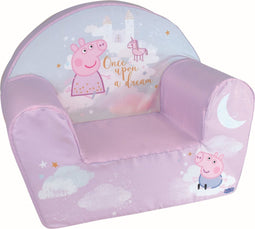 Peppa Pig kinderstoel/kinderfauteuil - voor peuters - 33 x 52 x 42 cm