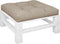 vidaXL - Palletkussen - 70x70x12 - cm - stof - taupe