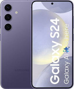 Samsung Galaxy S24 5G - 128GB - 12MP camera - Cobalt Violet