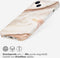 Selencia iPhone 13 - Backcover - 100% gerecycled - Wit Marmer