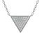 Yolora Dames Ketting - Hanger met Kalpa Camaka Kristallen - 18K Wit Verguld - Zilverkleurig