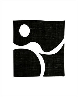 WOOOD Poster Simple - Papier - Multikleur - 35x45x0