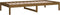 vidaXL - Slaapbank - 90x200 - cm - massief - grenenhout - honingbruin