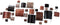 Wanddecoratie - Muur decoratie - 143x64x6cm - Metaal - Bruin - XXL