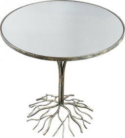PTMD Emelie Ronde Bijzettafel - H60 x Ø63 cm - Metaal - Goud