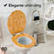 Infinity Goods Terry - Bamboe WC Bril - Soft Close - RVS Scharnieren