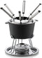 Fondueset Comore Gietijzer, Zwart - Kela