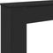 vidaXL - Haardombouw - 100x20x100 - cm - bewerkt - hout - zwart