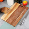 Houten Snijplank 36x23 cm - Acaciahout - Vochtbestendig - Bruin