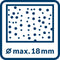 Bosch GBH 18V-18 - Accu boorhamer - KickBack Control Vibration Control
