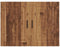 vidaXL - Keukenwandkast - Porto - bewerkt - hout - oud - houtkleurig