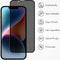 Accezz Gehard Glas Privacy Screenprotector - 9H gehard glas - Voor Apple iPhone 14 13 13 Pro