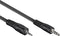 Wentronic AVK 313-200 - Jackplug 3,5 mm naar 2,5 mm - 2 m - Zwart