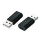 Value 12.99.2995 - USB A naar USB-C Adapter - M/F - Zwart