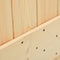 vidaXL - Schuifdeur - met - beslag - 90x210 - cm - massief - grenenhout