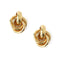 Orelia oorstekers - chunky verstrengeling ringen - goudkleurig