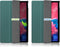 imoshion Tablet Hoes Geschikt voor Lenovo Tab P11 Plus / Tab P11 - imoshion Trifold Bookcase - Donkergroen /Donkergroen