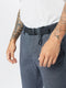TOM TAILOR structured straight chino - Heren Broek - Maat W30 X L32 - Inclusief riem van kunstleer