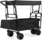 Coast Opvouwbare Tuinwagen 100 Liter - Zwart - 120 x 57 x 110 cm