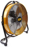 Master DF20P - Vloerventilator - 360° draaibaar - Geel Zwart