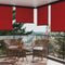 vidaXL - Balkonscherm - 145x250 - cm - rood