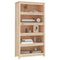 Boekenkast 80x35x154 cm massief grenenhout