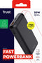 Trust Redoh - Powerbank 20.000mAh - Snellaadtechnologie - Zwart