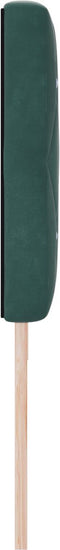vidaXL - Hoofdbord - met - Kristallen - Knopen - Donkergroen - 180 - cm - Velvet