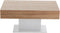 FMD - Salontafel - antiek-eikenkleurig - en - wit