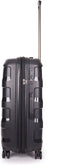 Stratic Straw+ - koffer medium - 66x45x28 cm - 65-74 L - 3,7 kg - zwart