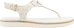 Michael Kors Jilly Flat - Dames Sandalen - Plateau zool - Wit - Maat 37