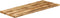 vidaXL - Tafelblad - met - natuurlijke - rand - 140x60x3,8 - cm - massief - mangohout