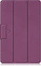 Lunso - Geschikt voor Lenovo Tab M10 Plus Gen 3 (3e generatie) - Tri-Fold Bookcase hoes - Paars