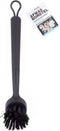 HS home - afwasborstel - zwart- design borstel- rond