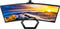 Philips 34E1C5600HE - Ultrawide QHD Curved Monitor - 34 inch - USB-C - Zwart