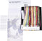 Thea Gouverneur - Borduurpakket met telpatroon - 821.05 - Voorgesorteerde DMC Garens - Wilde bloemen - Zwart Aida - 38 cm x 92 cm - DIY Kit