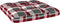 vidaXL - Palletkussens - 2 - st - ruitpatroon - stof - rood