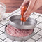 HI NATURE™ Burgermakers - Professionele Hamburgerpers - Smash Burger - Ø11,6 cm - Zilver