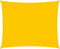 vidaXL - Zonnescherm - rechthoekig - 5x6 - m - oxford - stof - geel